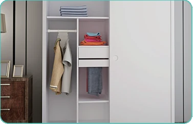 Cabinet body and door panel