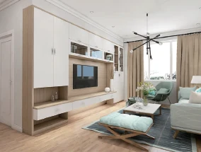 Living-room wall panel